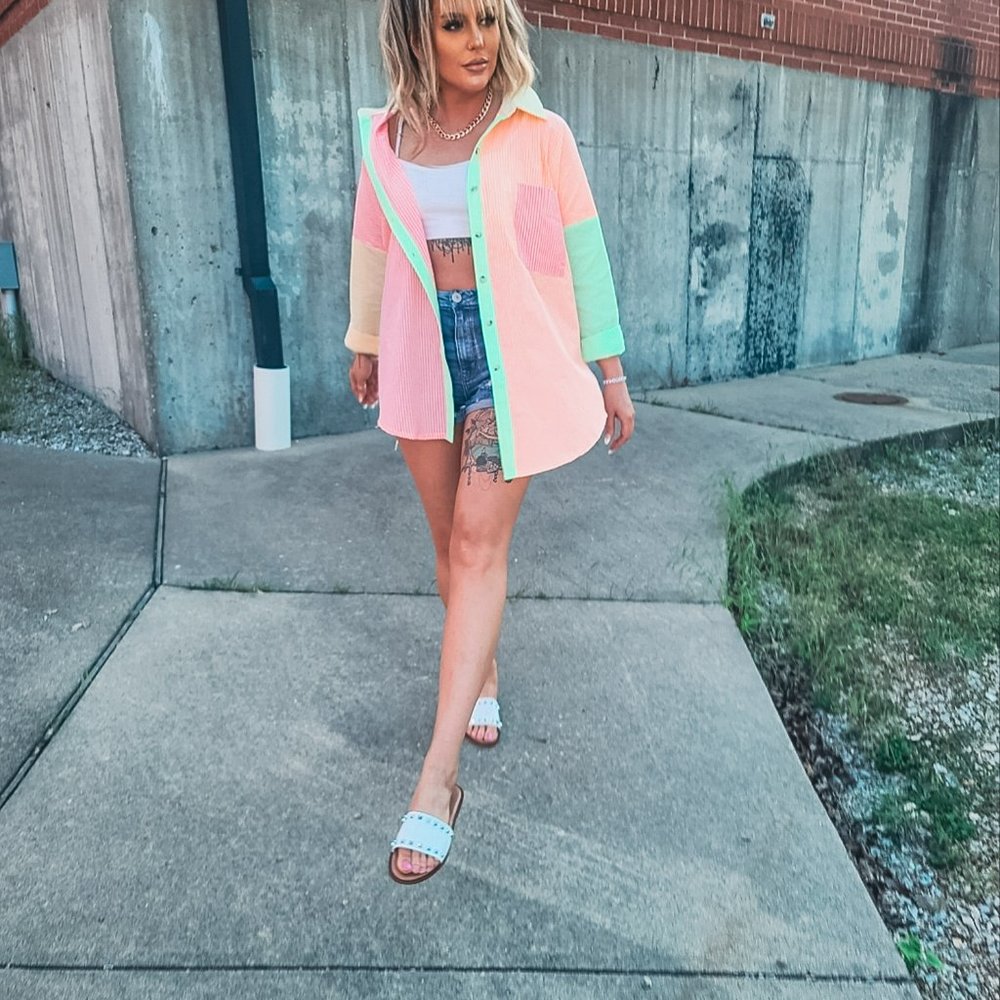 Sand, Sun & Fun Button Up - Picture 8 of 11